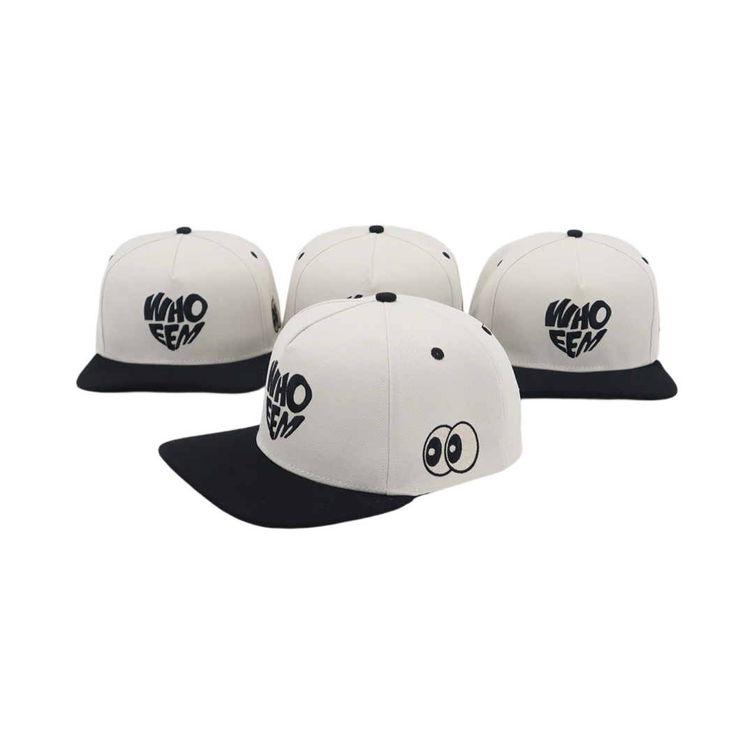 whoeem - WHO EEM Love SnapBack Hat “Cream”