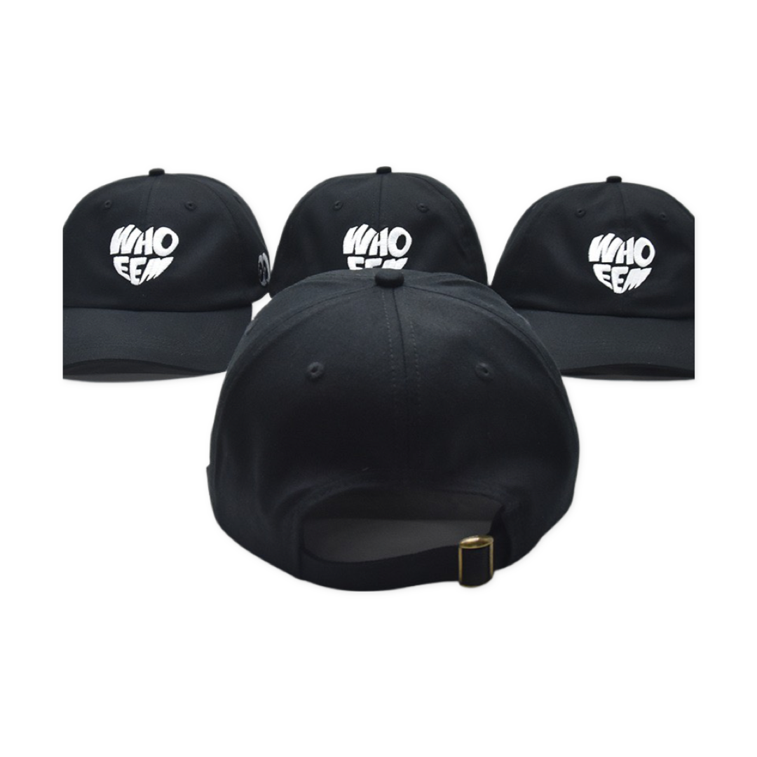 whoeem - WHO EEM DAD HAT “BLACK”