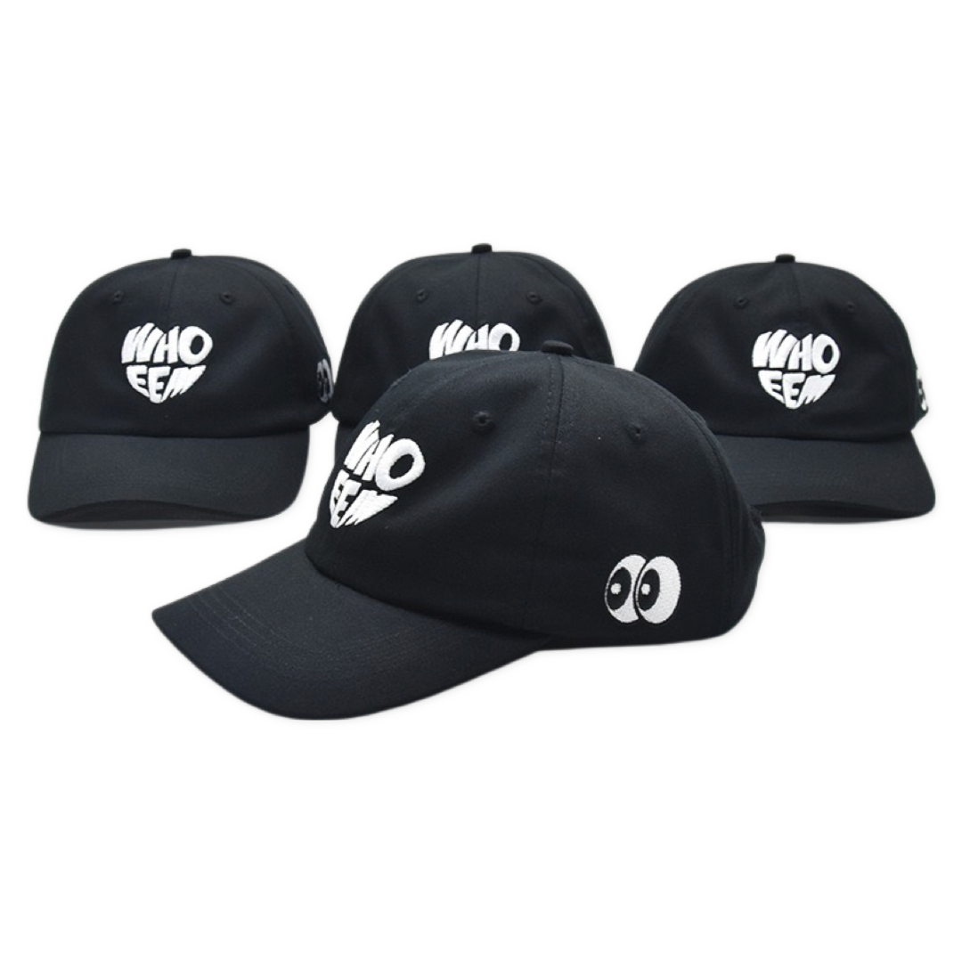 whoeem - WHO EEM DAD HAT “BLACK”