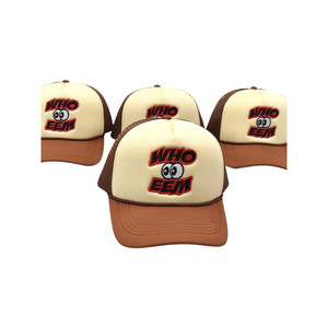 whoeem - WHO EEM cream/brown trucker